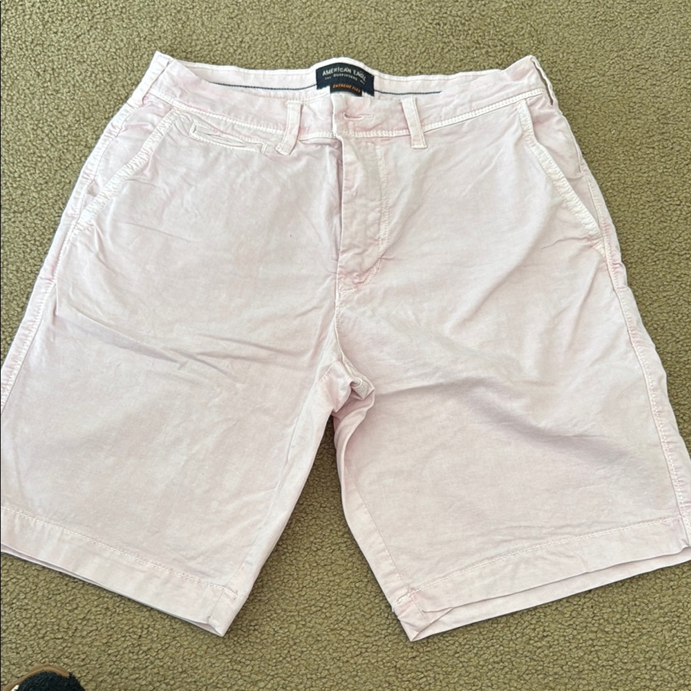American Eagle Outfitters Pink Flat Front Shorts